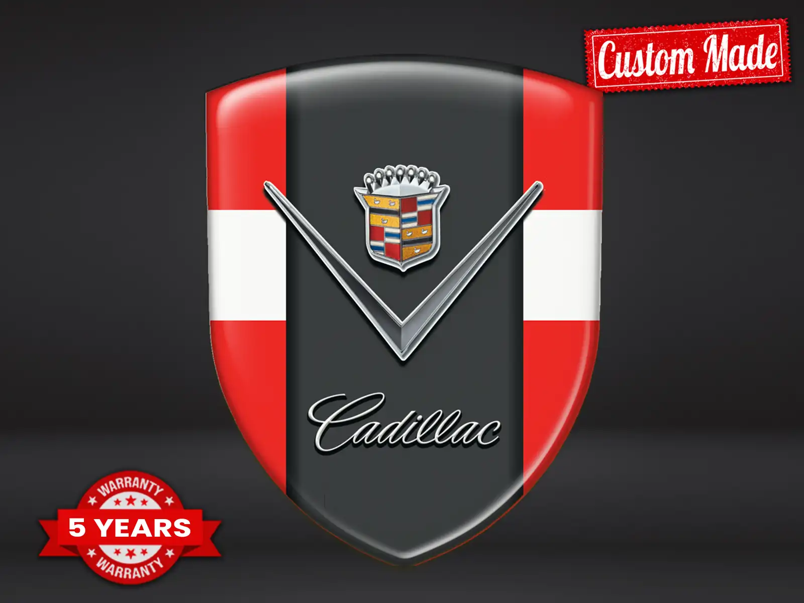 Cadillac Windschutzaufkleber Limitiert Modern Professionell